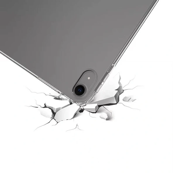 iPad Air 11 2024 Kılıf Tablet Nitro Anti Shock Silikon Kapak - Resim 5