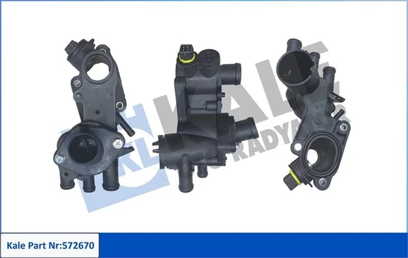 KOMPLE TERMOSTAT-PLASTİK GÖVDELİ 87 C SEAT AROSA-CORDOBA-IBIZA-INCA-SKODA FELICIA-OCTAVIA-VW CADDY GOLF-LUPO-POLO-VENTO 032121110B 032121110P 032121111N ürün görseli 1