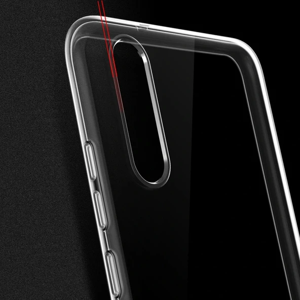 Huawei P20 Kılıf Süper Silikon Kapak - Resim 2
