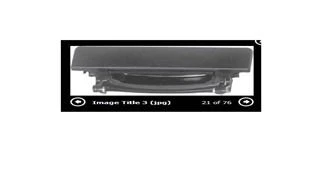 KAPI AÇMA KOLU ESKI MODEL DIŞ R9/R11 310 7704003919 ürün görseli 1