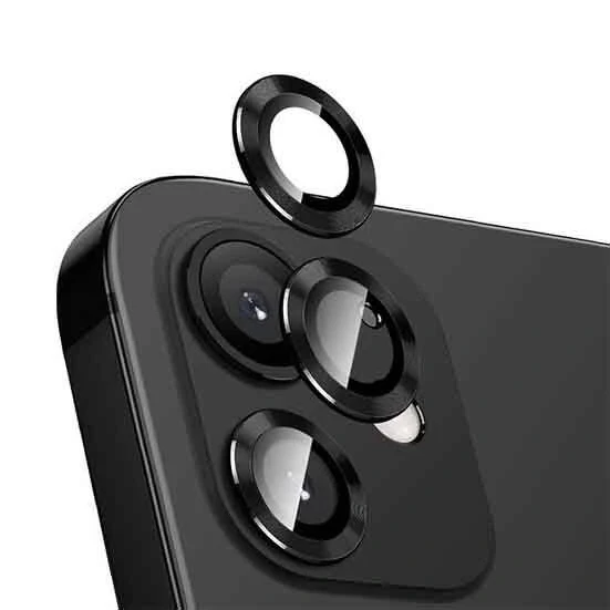 iPhone 12 Mini CL-12 Premium Safir Parmak İzi Bırakmayan Anti-Reflective Kamera Lens Koruyucu ürün görseli