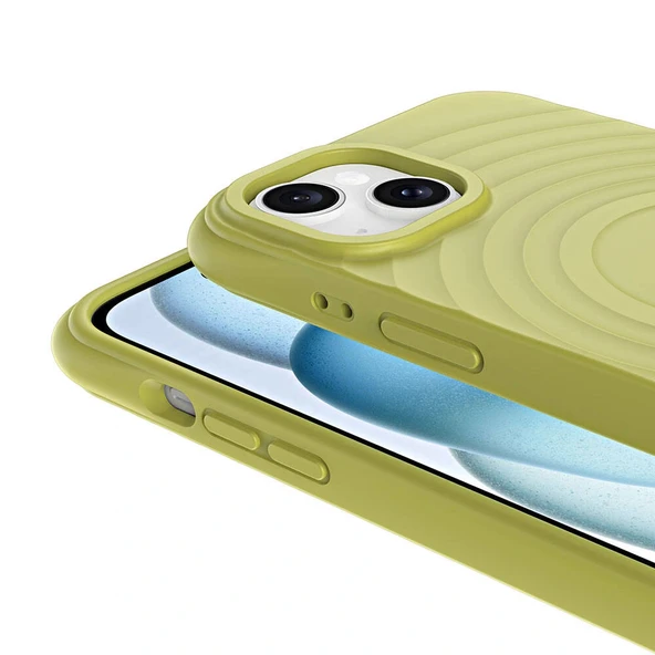 iPhone 14 Plus M-safe Şarj Özellikli Airbagli Mat Görünümlü Hepi Kapak - Resim 10