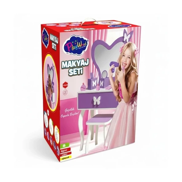 ONY-413 KUTUDA AHŞAP MAKYAJ SETİ - Resim 2