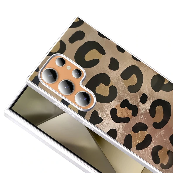 Samsung S23 Ultra Kılıf Desenli Mep Kapak - Resim 5