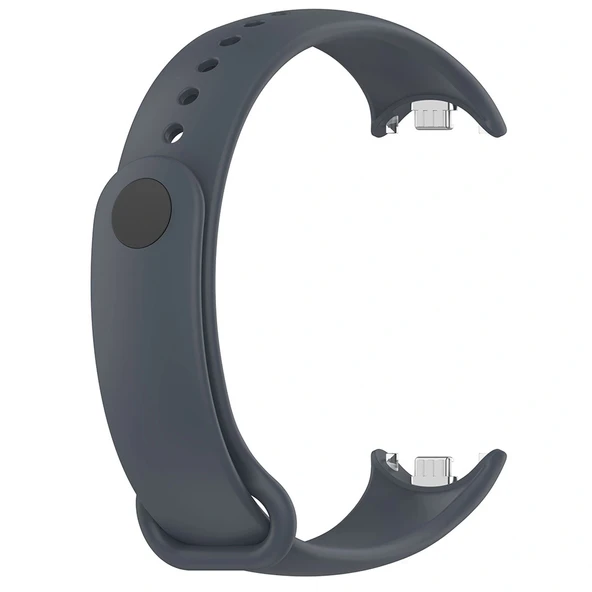 Xiaomi Mi Band 9 Serisi Klasik Kordon Silikon Strap Kayış - Resim 6