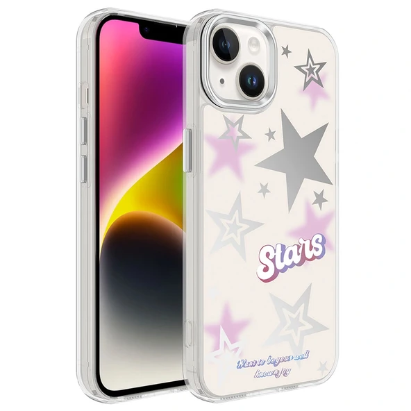 iPhone 14 Plus Kılıf Airbagli Parlak Tasarımlı Mimbo Kapak ürün görseli