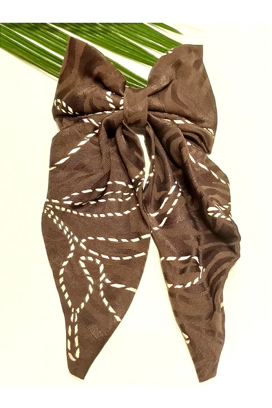 Monalsia Home Lüks Tasarım Maşalı Kurdelalı Taç ürün görseli 1