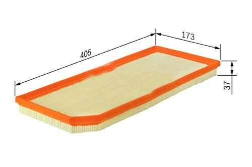HAVA FİLTRESİ GOLF 5 2004JETTA 3 2005PASSAT 2005A3 2004ALTEA 2006-2009 2.0TFSI-2.0FSI AXX-BPY-BWA 06F133843A ürün görseli 1