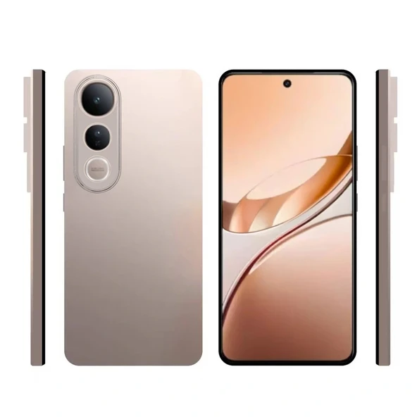 Vivo V50 Lite 4G Kılıf Süper Silikon Kapak - Resim 5