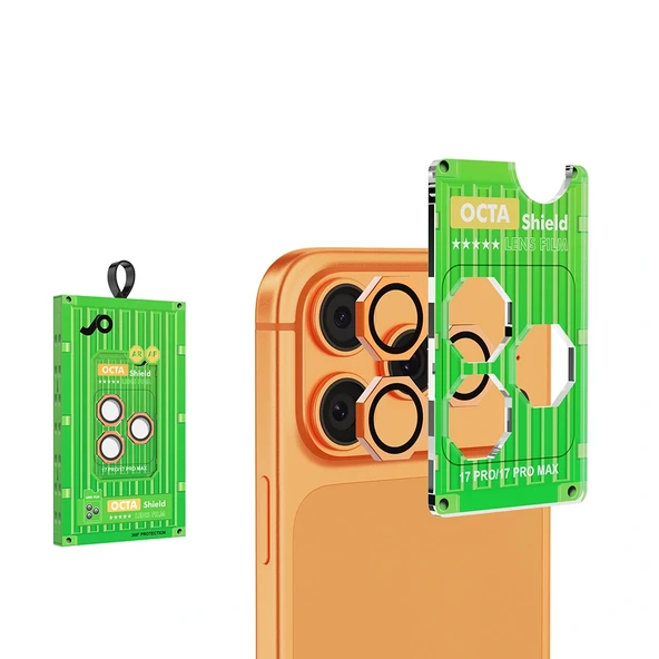 iPhone 17 Pro CL-19 Kamera Lens Koruyucu - Resim 2