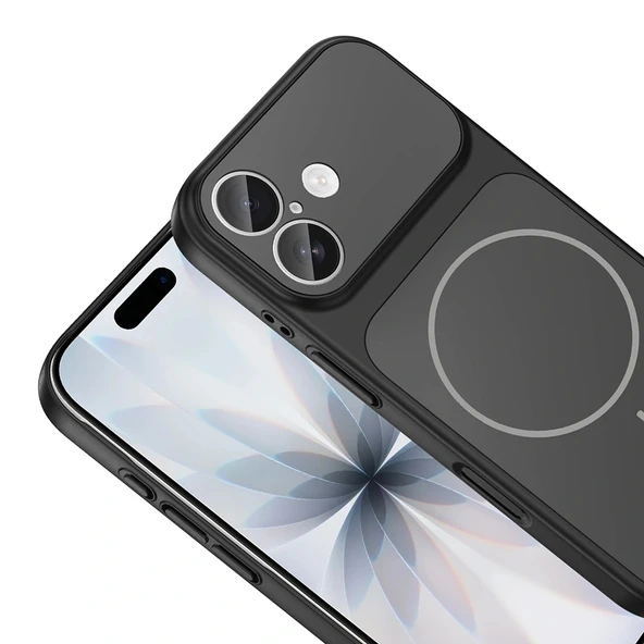 iPhone 17 Kılıf M-Safe Şarj Özellikli Kamera Korumalı Formen Kapak - Resim 8