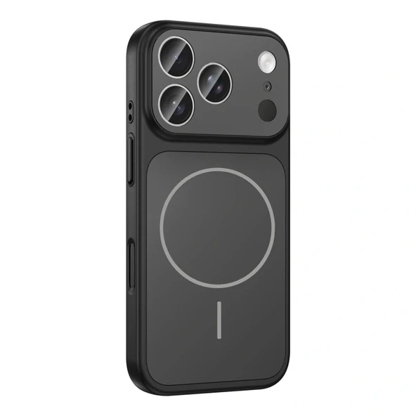 iPhone 17 Pro Max Kılıf M-Safe Şarj Özellikli Kamera Korumalı Formen Kapak - Resim 5