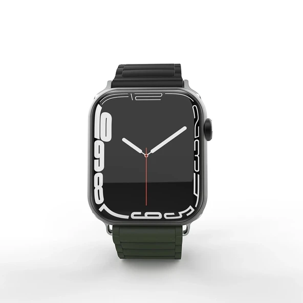 Watch 42mm Uyumlu-122 Silikon Kordon Strap Kayış - Resim 2