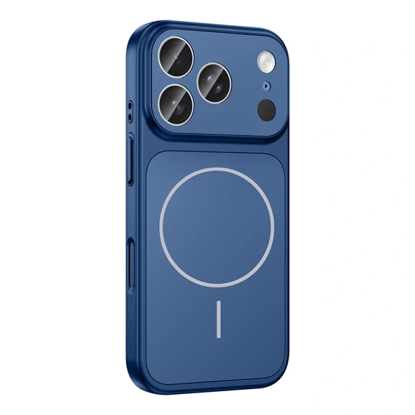 iPhone 17 Pro Max Kılıf M-Safe Şarj Özellikli Kamera Korumalı Formen Kapak - Resim 3