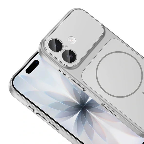 iPhone 17 Kılıf M-Safe Şarj Özellikli Kamera Korumalı Formen Kapak - Resim 11
