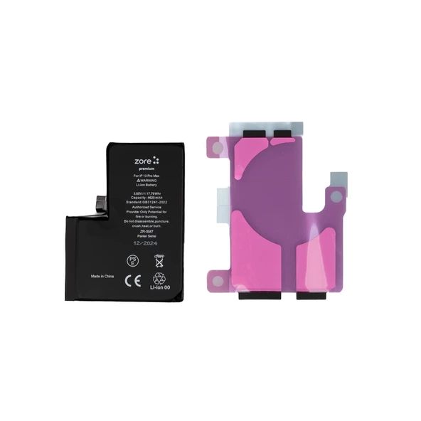 iPhone 13 Pro Max Panter Serisi Batarya - Resim 2