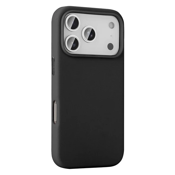 iPhone 17 Pro Max Kılıf M-safe Şarj Özellikli PU Deri Görünümlü Kupra Kapak - Resim 7