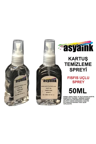 Kartuş Temizleme Spreyi - Tıkanıklık Açıcı Sprey - 50ml