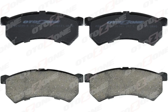 FREN BALATASI ÖN DACIA SPRİNG 2020 410600950R ürün görseli 1