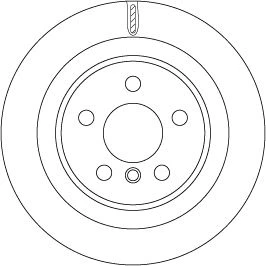 FREN DISKI ARKA BMW F40 F52 F44 F45 F46 F48 F49 F39 . MINI F54 F60 34216799369 ürün görseli 1
