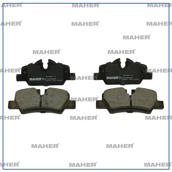 FREN BALATA MINI 2013 COOPER F56 ONE ARKA 34216861641 ürün görseli 1