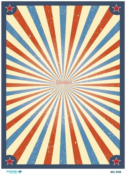 Diamond Pirinç Dekopaj Kağıdı - 2135