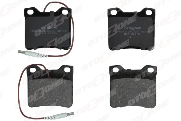 FREN BALATASI ARKA MERCEDES W638 B901 B902 . PEUGEOT 406 605 A0034200020 4251 93 ürün görseli 1