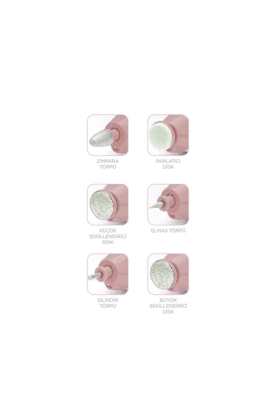 Polosmart PBS504 Manikür Pedikür Seti Pembe - 2