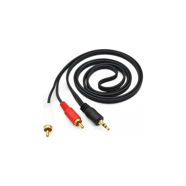 Nivatech Ntc 421 3,5mm To 2rca Ses Kablo - 3m