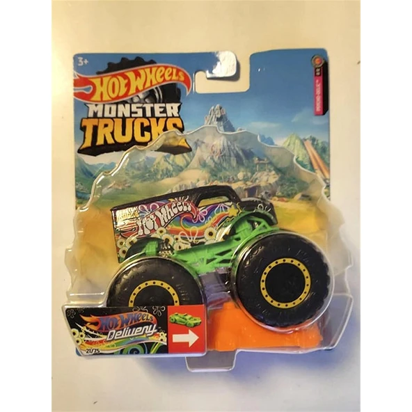 Hot Wheels Monster Trucks 1:64 Metal Oyuncak Araba - Dayanıklı ve Koleksiyonluk Sınırlı Üretim
