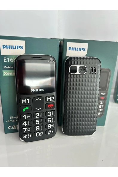 Philips Tuşlu Cep Telefonu Askerler Ve Yaşlılar Için Uygun - 5