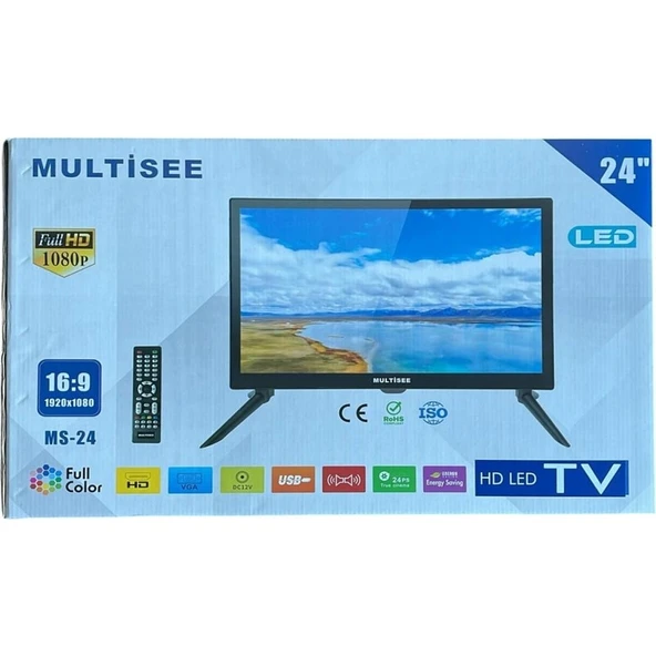 Multisee Ms-24 24'' 61 Ekran  LED TV