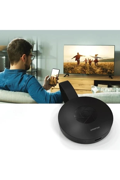 Polosmart Psh09 Kablosuz Hdmı Ses Ve Görüntü Aktarıcı Siyah - 3