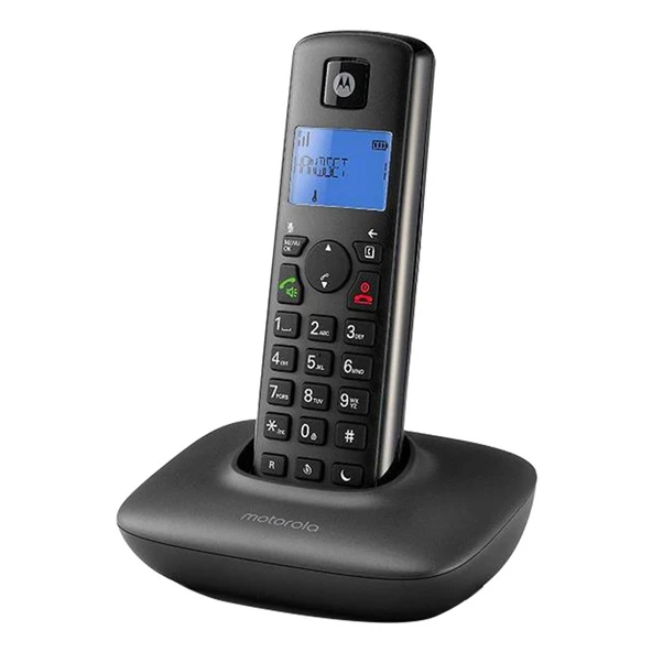 Motorola T401 + Siyah Dect Telsiz Telefon