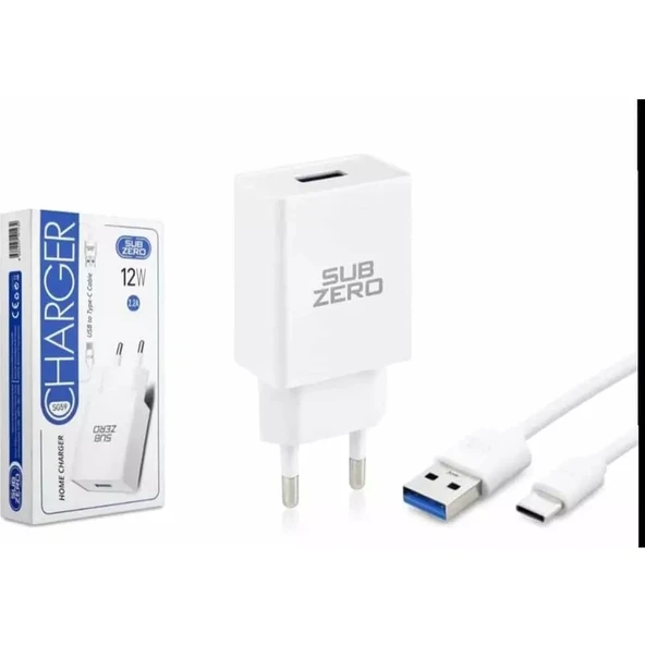 Subzero SG59 12W 2.2A Type-C Ev Şarj Aleti