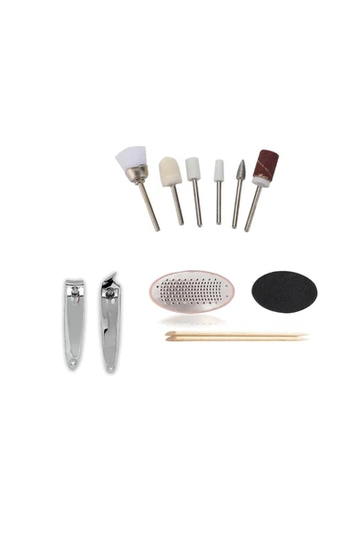 Polosmart Pbs505 Manikür Pedikür Seti Pembe(FARKLI RENK GÖNDERİLEBİLİR) - 2