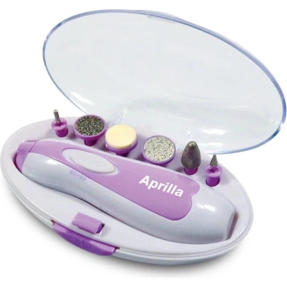 Aprilla Anc 6808 Tırnak Bakım Portatif Manikür - Pedikür Seti Aprilla