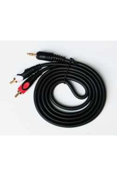 NIVATECH NTC 423 5 Metre 2 3.5 MM RCA Line Aux Ses Kablosu - 2