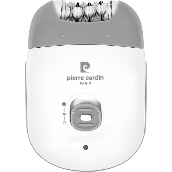 Pierre Cardin Şarjlı Epilatör – Hafif ve Ergonomik Tasarım, 50 Dakika Kesintisiz Kullanım, Ağrısız Hızlı Tüy Alma, Beyaz