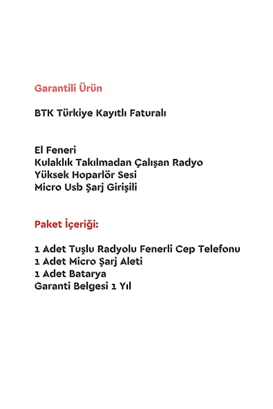 ErkMobile Nokıa 222 -(NOKİA 2730) Radyolu Fenerli Tuşlu Telefon - 2