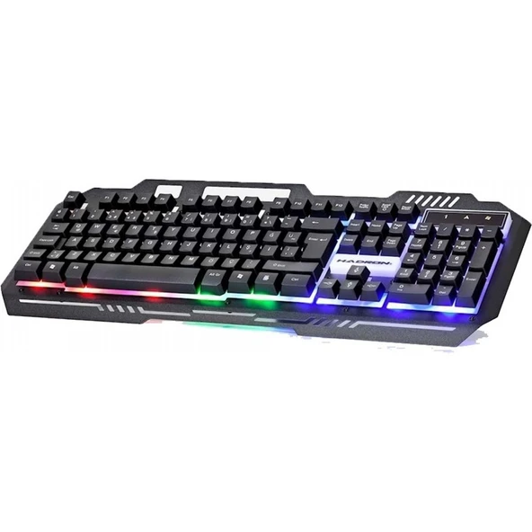 Hadron HD863 Kablolu Metal Kasa Rgb Işıklı Oyuncu Gaming Klavye