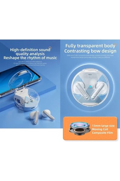 LENOVO Live Pods Lp10 Tws Bluetooth Kulaklık Beyaz - 3