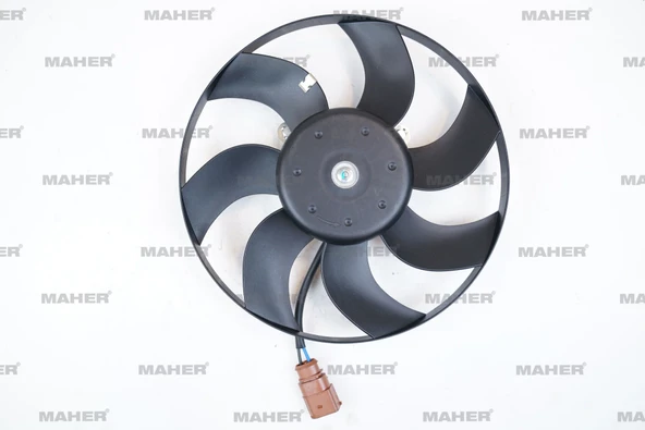 FAN RADYATÖR GOLF5 / GOLF6 / JETTA / A3 / CADDY / LEON 2004-2012 1.4-1.6-1.9 TDI SAĞ 160W 296MM 1K0959455ES - Resim 2