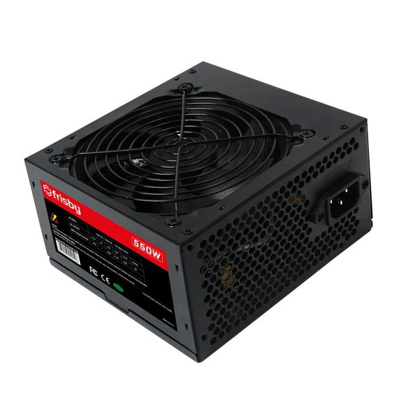 FRISBY  550W 12cm Fan Power Supply FR-PS55F12B