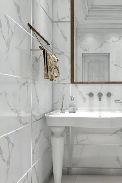 Fayans Arası Şerit Dekoratif Yapışkan Gümüş Bant Kaplama 50 mt - 3