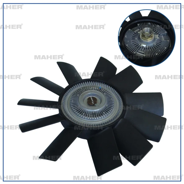 FAN TERMİĞİ PERVANELİ LT35 1996-2006 ANJ-AVR-AHD 2.5 TDİ 074121302C ürün görseli 1