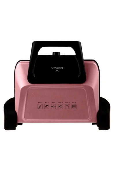 Karaca Future Plus Biodiamond Antibakteriyel Rosegold Tost Makinesi - Resim 2