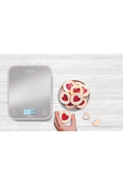 Optiss Gümüş Elektronik Mutfak Tartısı - 8