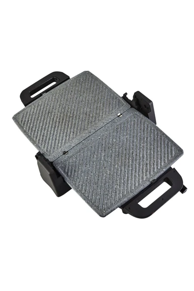 Karaca Granit Izgara Ve Tost Makinesi Vintage Blue - Resim 3