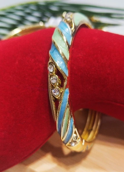 Monalisa Home Mineli Kelepçeli Sedefli Bileklik ürün görseli 1